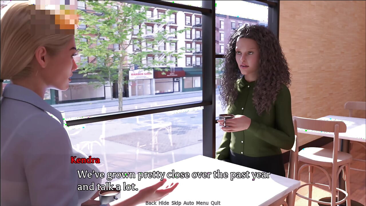 Eine perfekte ehe # 18: Anne und Kendra gingen zum mittagessen