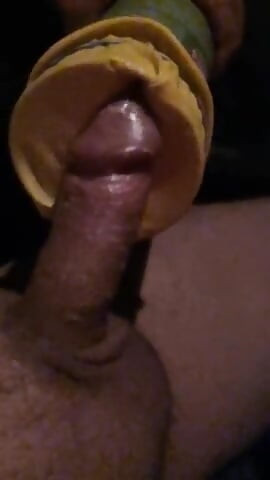 Playing with my pocket pussy
