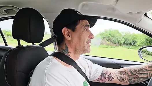 I Suck My Stepbrother's Big Dick in the Car