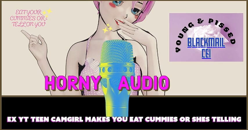 AUDIO ONLY - Teen trẻ trung lặp đi lặp lại âm thanh & tức giận b-mail JOI CEI