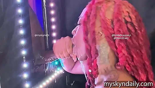 Throat Goat Gets a Big Black Dick