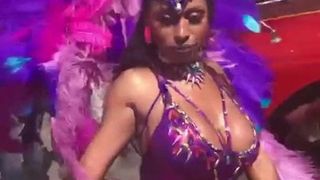 Babes noires dominicaines dans le carnaval 5