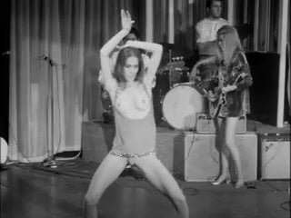 Vintage klub nocny striptiz i taniec topless gogo