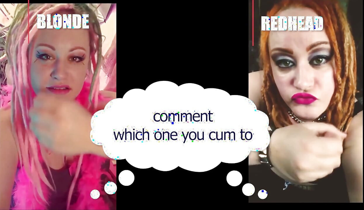 Comment which one made you cum blonde or redhead straight version