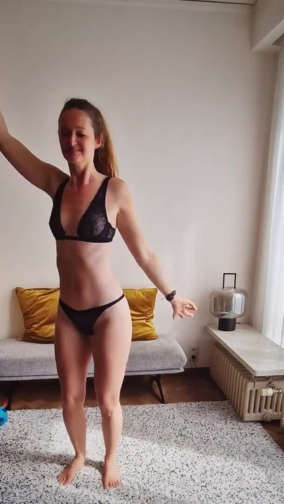 Thrilling moment from "I invite you to be my Morning Routine Voyeur"