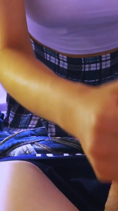 Emotional moment from "Luis's stepdaughter was so busty he couldn't stop looking at her, and she seemed to enjoy all the"