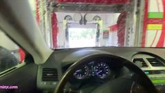 FACE FUCK IN THE CAR WASH WITH NAMORA MINX
