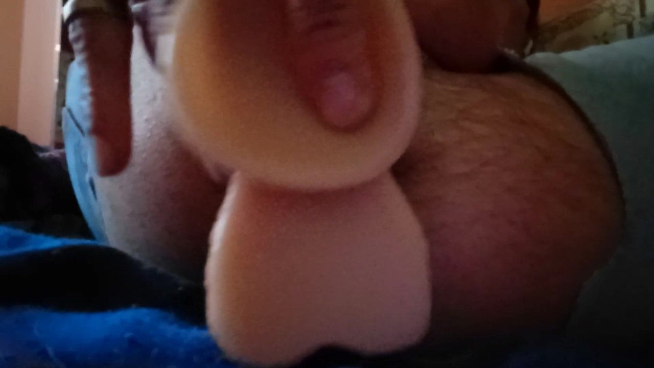 Playing with my dildo