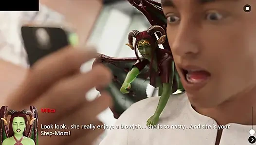 Freundin betrügt und stiefmutter-gangbang - das zauberbuch Ntr # 6 Gameplay