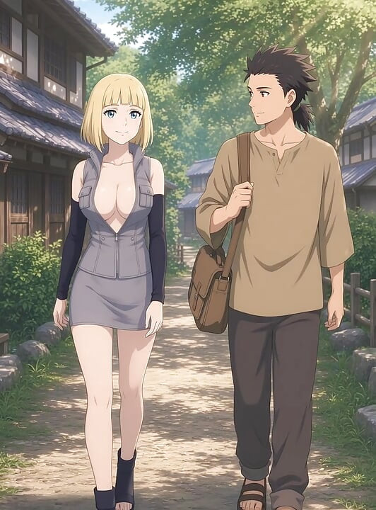 SUMAI, DER NINJA MIT DEN BESTEN TITTEN IN NARUTO.-PORNO IN SPANISCHER IA
