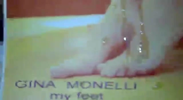 Tribute to Gina Monellis feet