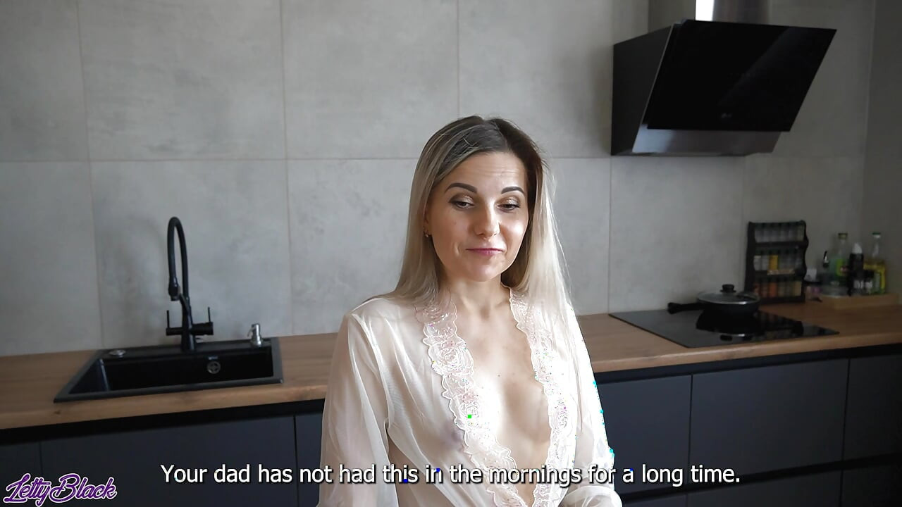 I'm Finally Seduced My Lustful Stepmom - Letty Black Cheats On Her Husband