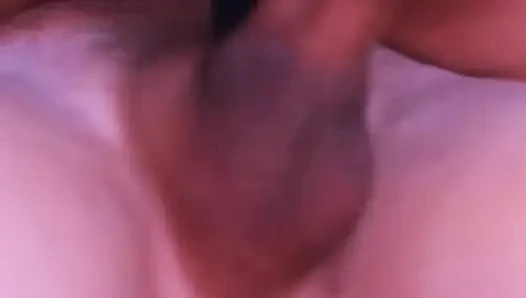 She rides relentlessly bouncing on her fat cock.