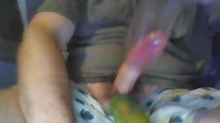 Hairy Cock In Juice Bottle And Eggs Vacuum Sucking With Pump