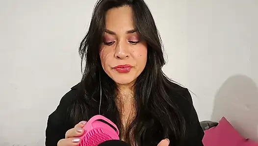 Gıdıklıyor hissetmek için asmr cranial masajı