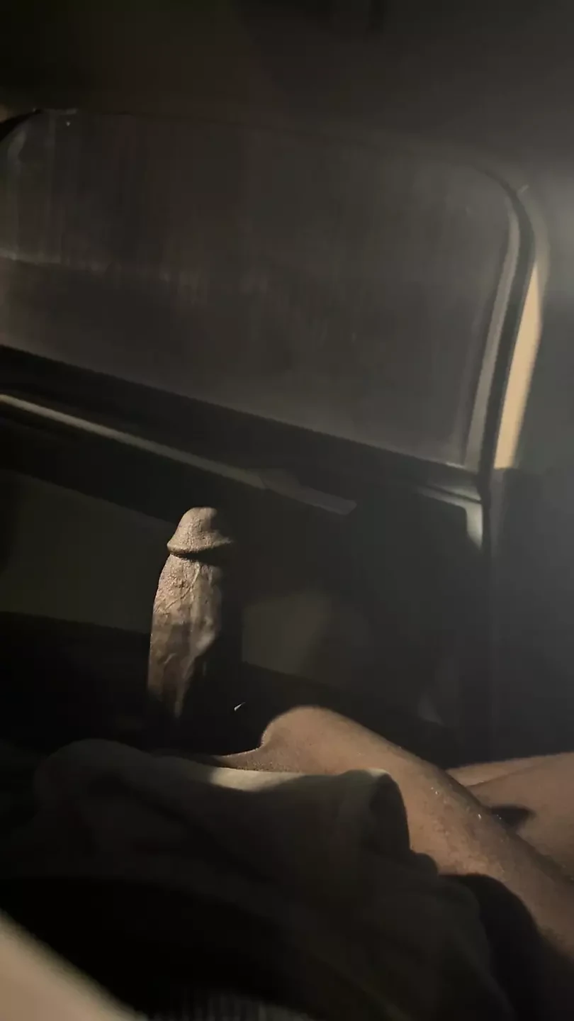 Ho messo fuori il mio cazzo inna sedile posteriore solo con dat motherfucker lol