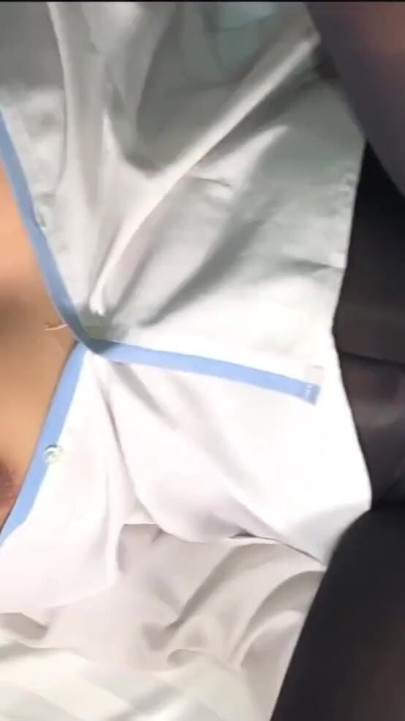 POV Asian secretary, fingering & licking then fuck by her boss until cum on body | Clip 1