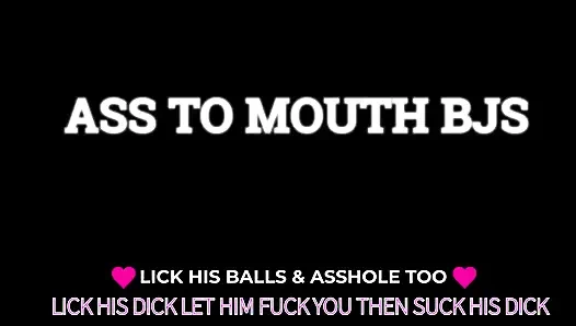 ТОЛЬКО АУДИО - Станьте готовыми и мотивированными выполнить минет из задницы в рот