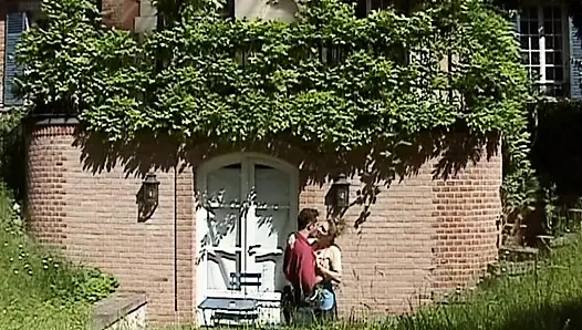 German dolls having hardcore anal outdoor threesome