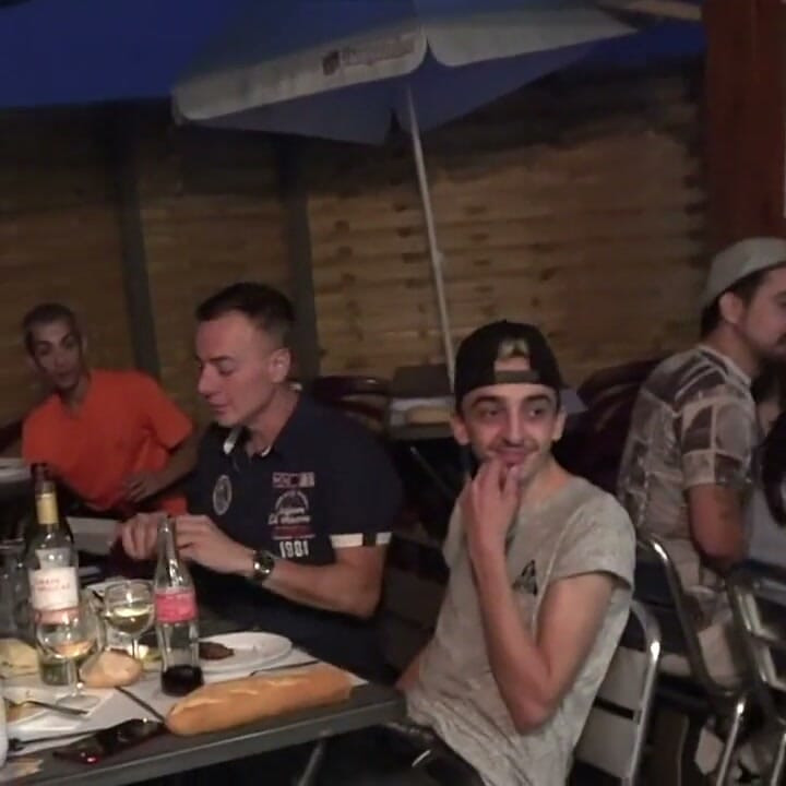 Straight Fucked Oin Public Restaurant