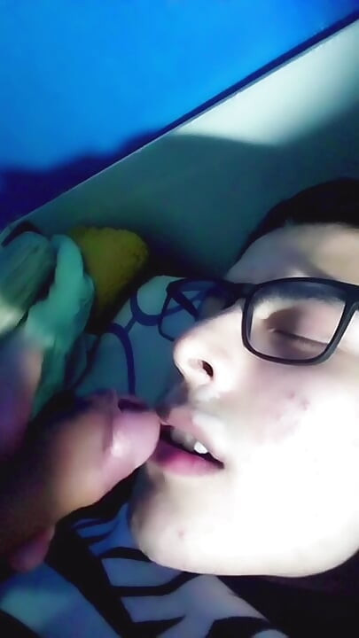 selfsuck and cum twice in mouth