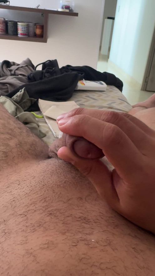 Pre cum in bed