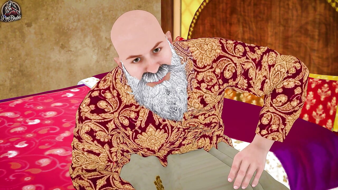 Big Tit MILF Gold Digger Fucks Rich Old Man in Luxury Mansion
