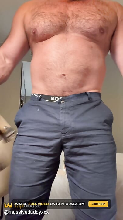 Business Muscle Stepdaddy Needs a Bitch to Relax