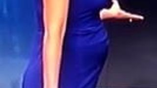 Crystal preggo blue dress