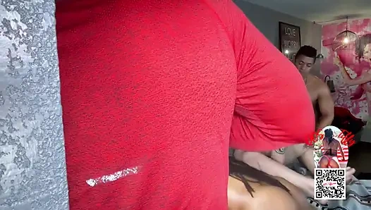 Doğaçlama 2 orta yaşlı seksi kadın 2 büyük zenci yarağı, bts, düzenlenmemiş