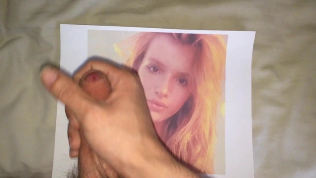 Bella Thorne cum tribute 10