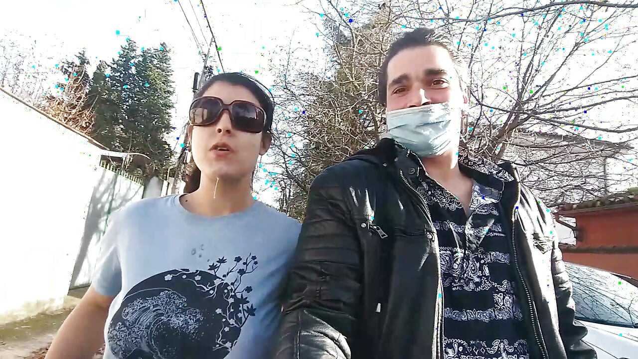 PUBLIC BLOWJOB POV CUMSHOT IN MOUTH IN STREET