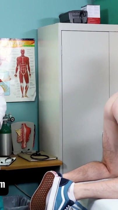 Naughty Twink Myott Hunter Tricks His Doctor To Penetrate His Tight Asshole - Doctor Tapes | Clip 1