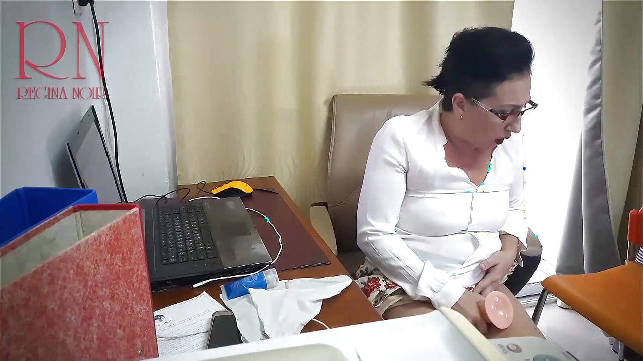 SEXRETARY Secretary gets fucked dildo in the office Scene 2