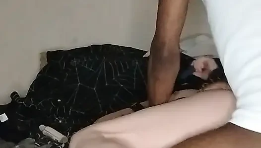 Getting pounded by roommate