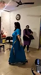 Indian aunty dances