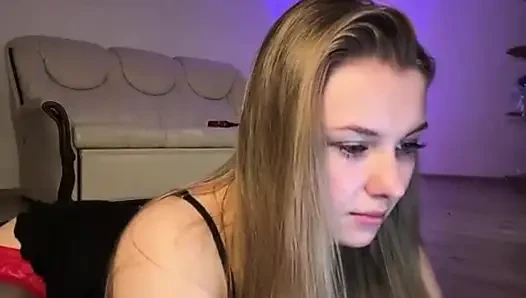 Jucielussie ile seksi çoraplı mastürbasyon