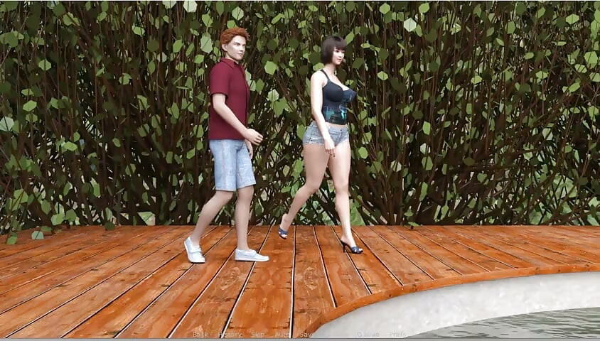 Milftopia - Gameplay - Roleplay - Fisting Orgy in the Pool