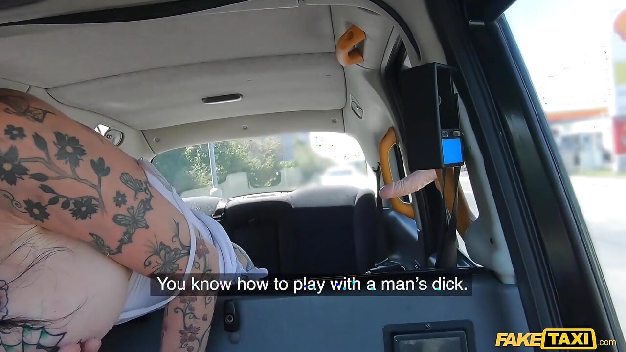 Fake Taxi - Big Tit Tattoo Babe Megan Inky Likes It Rough and in Public