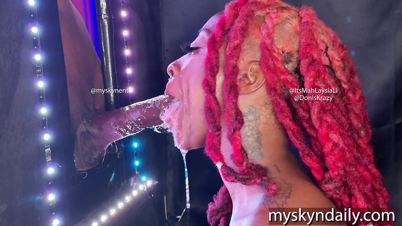 Throat Goat Gets a Big Black Dick