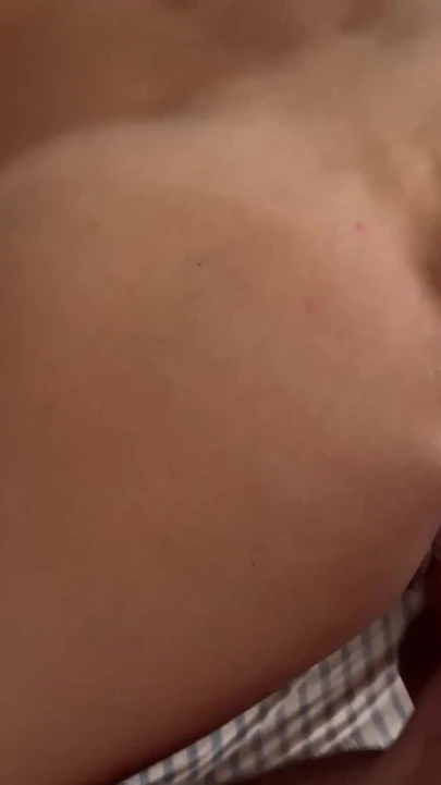 Thrilling moment from "Horny stepdaughter seduced me for deep stretching and fist fucking with the cock of her vagina"