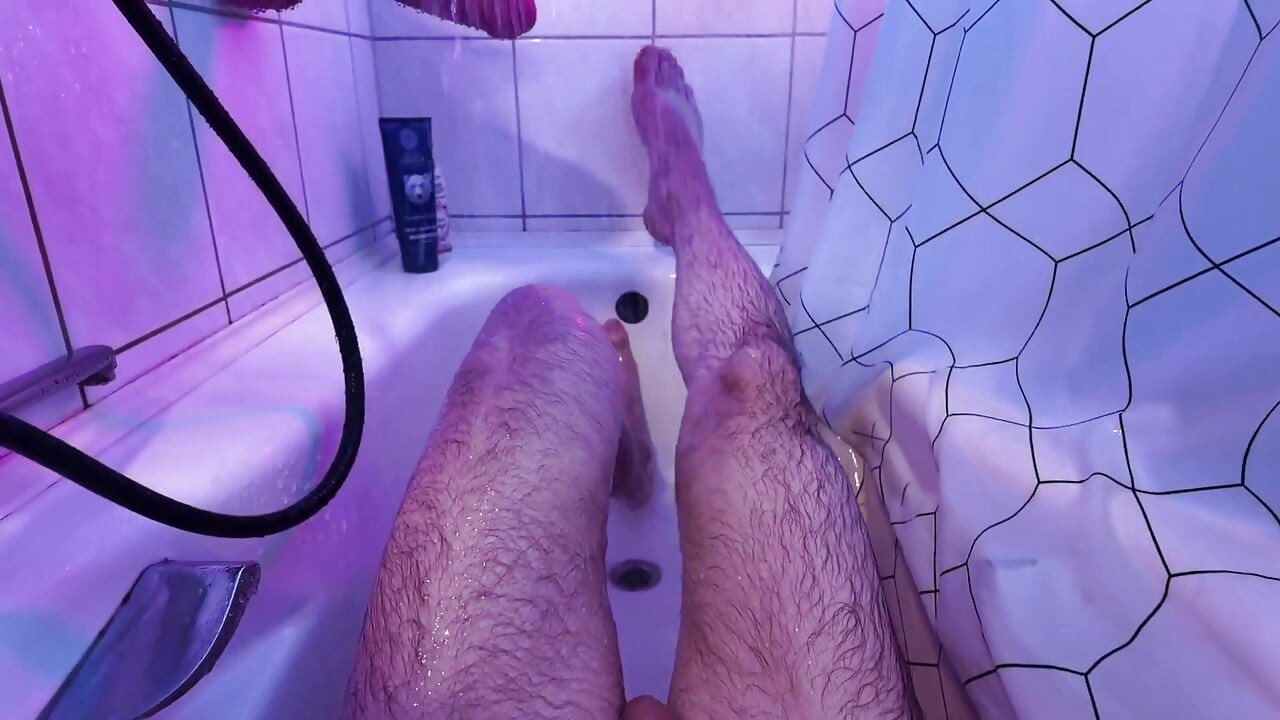 Trippel anal i duschen