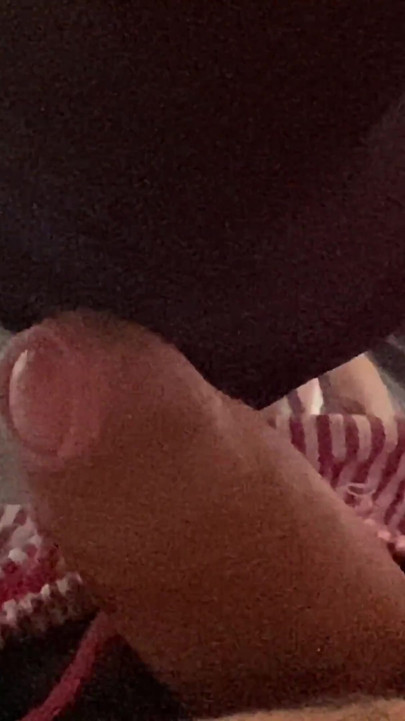 Playing with my huge dildo and then my straight friend sucks my cock until I get my cum out