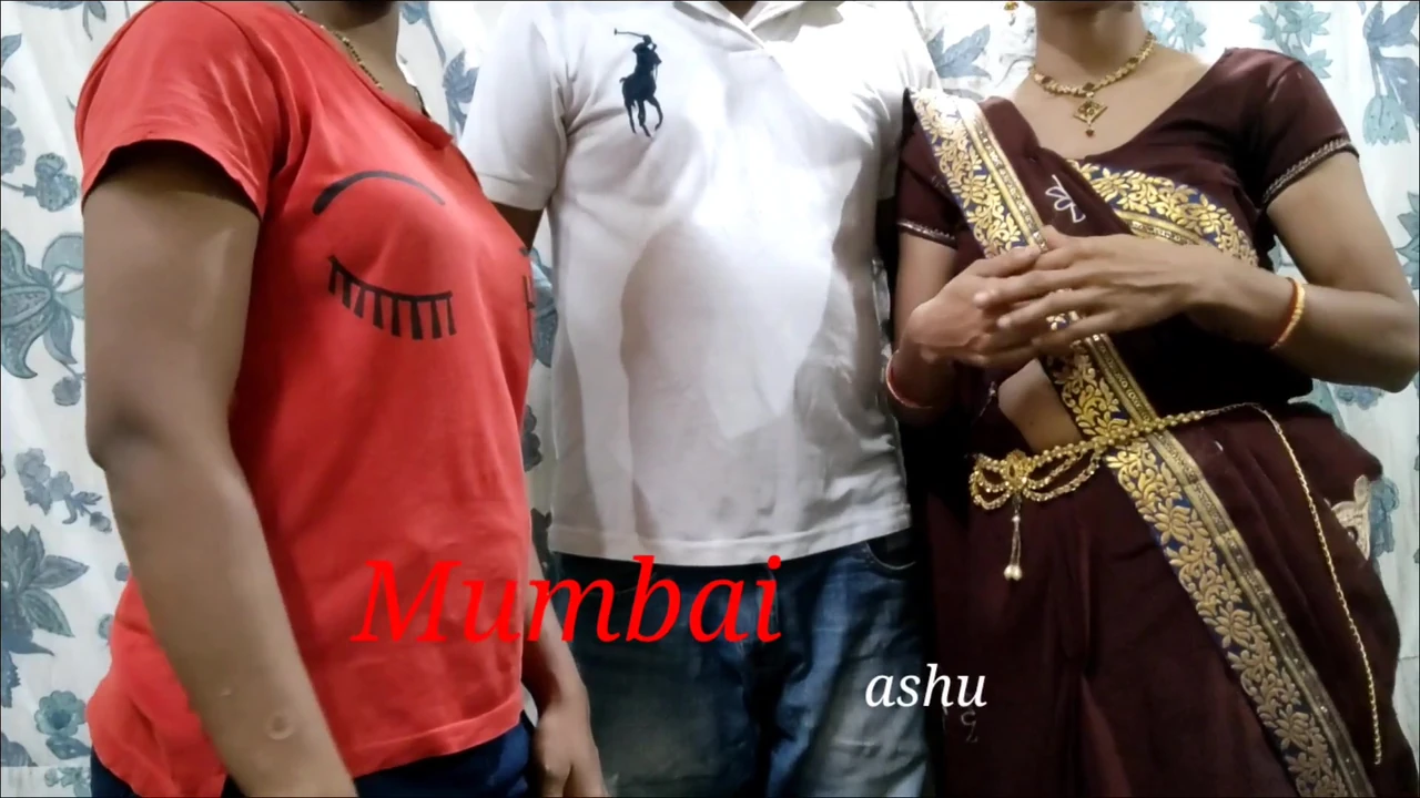 Indian threesome video, Mumbai Ashu sex video, anal sex