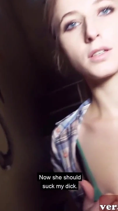 Skinny German Teen gets a cumshot on her small tits during outdoor sex date | Clip 1