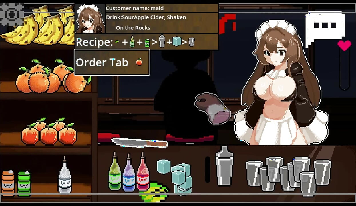 Seks hardcore dengan bartender seksi (Hazel si bartender)