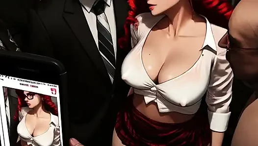 Kız öğrenciler mosh çukurunda grup seks yapıyor