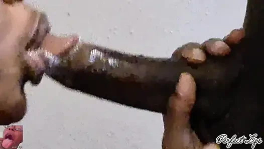 Soft Lips Sucks Cock Super Sloppy