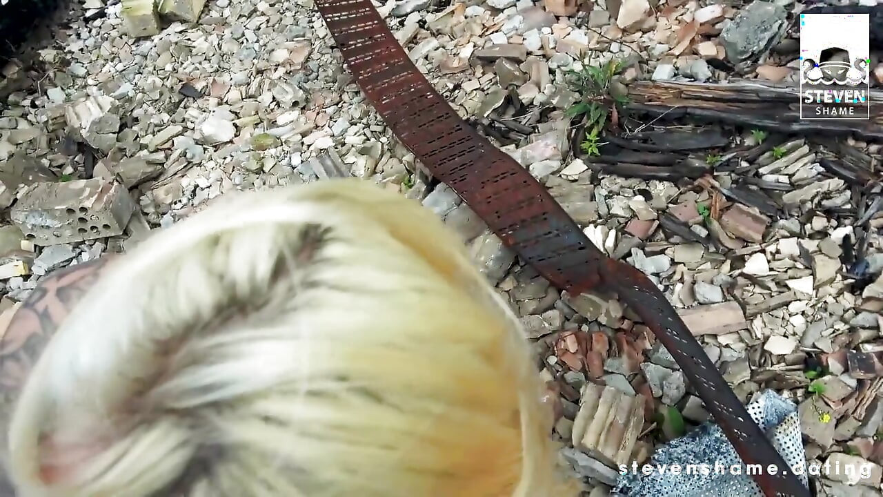 Гаряче побачення на відкритому повітрі з татуйованою повією Харлін! StevenShame