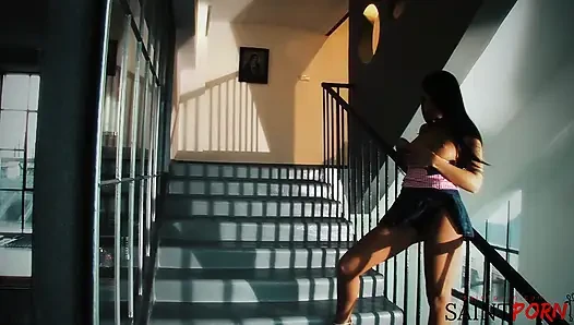 Memek jasmine luna gold dientot habis-habisan sampai menganga lebar